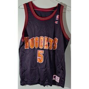 Denver Nuggets #5 Rose Jersey Champion Size 44 Made In USA